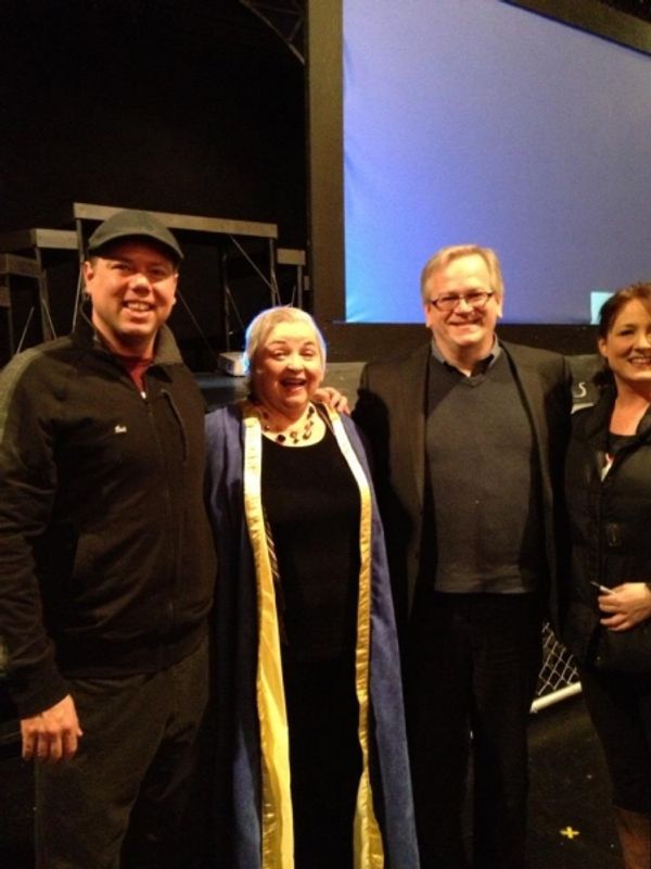 Britt Hancock, Carol Irvin, Jeffrey Ellis and Weslie Webster Photo