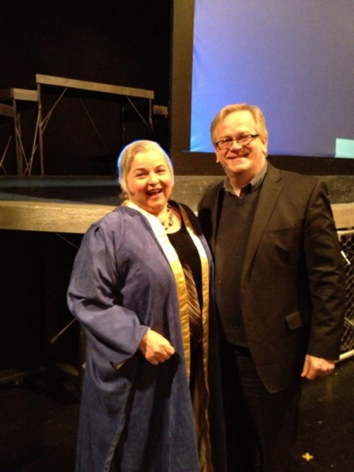 Carol Irvin and Jeffrey Ellis at 