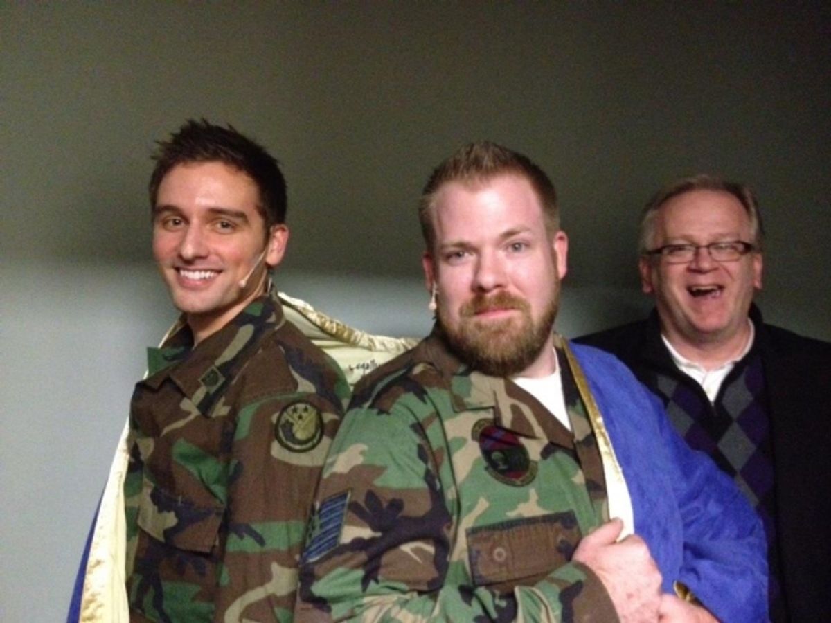 Michael Holder, Josh Waldrep and Jeffrey Ellis at 