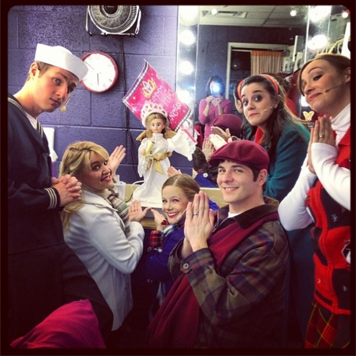 Photo Flash: Saturday Intermission Pics, Nov 24, Part 2 - EVITA's Max von Essen Bares All and More!  Image