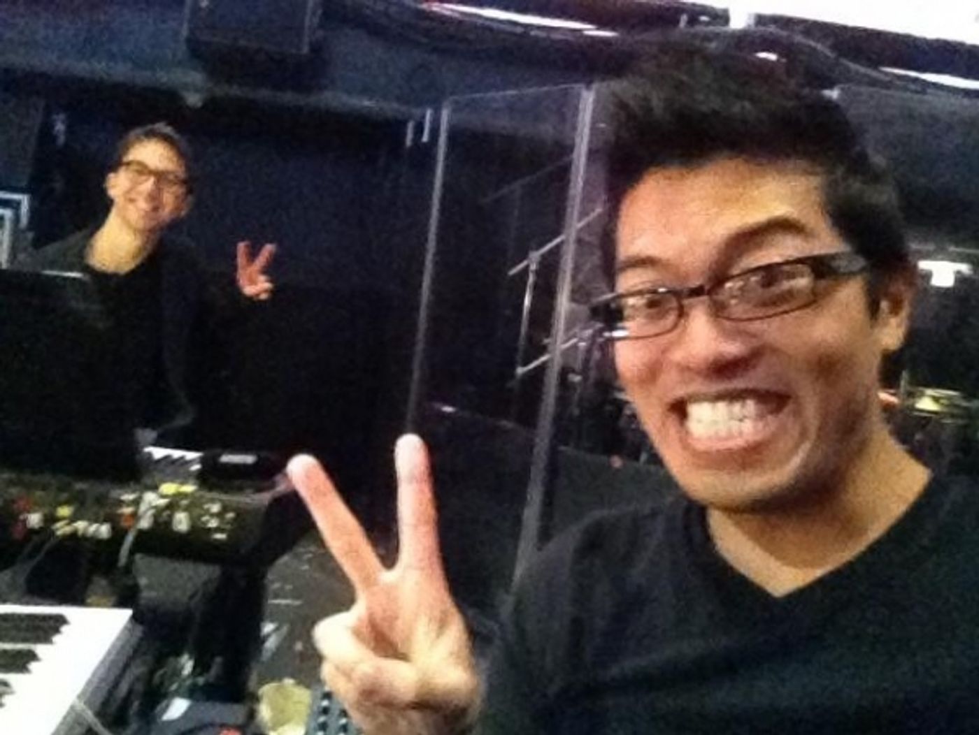 Photo Flash: Saturday Intermission Pics, Nov 24, Part 2 - EVITA's Max von Essen Bares All and More!  Image