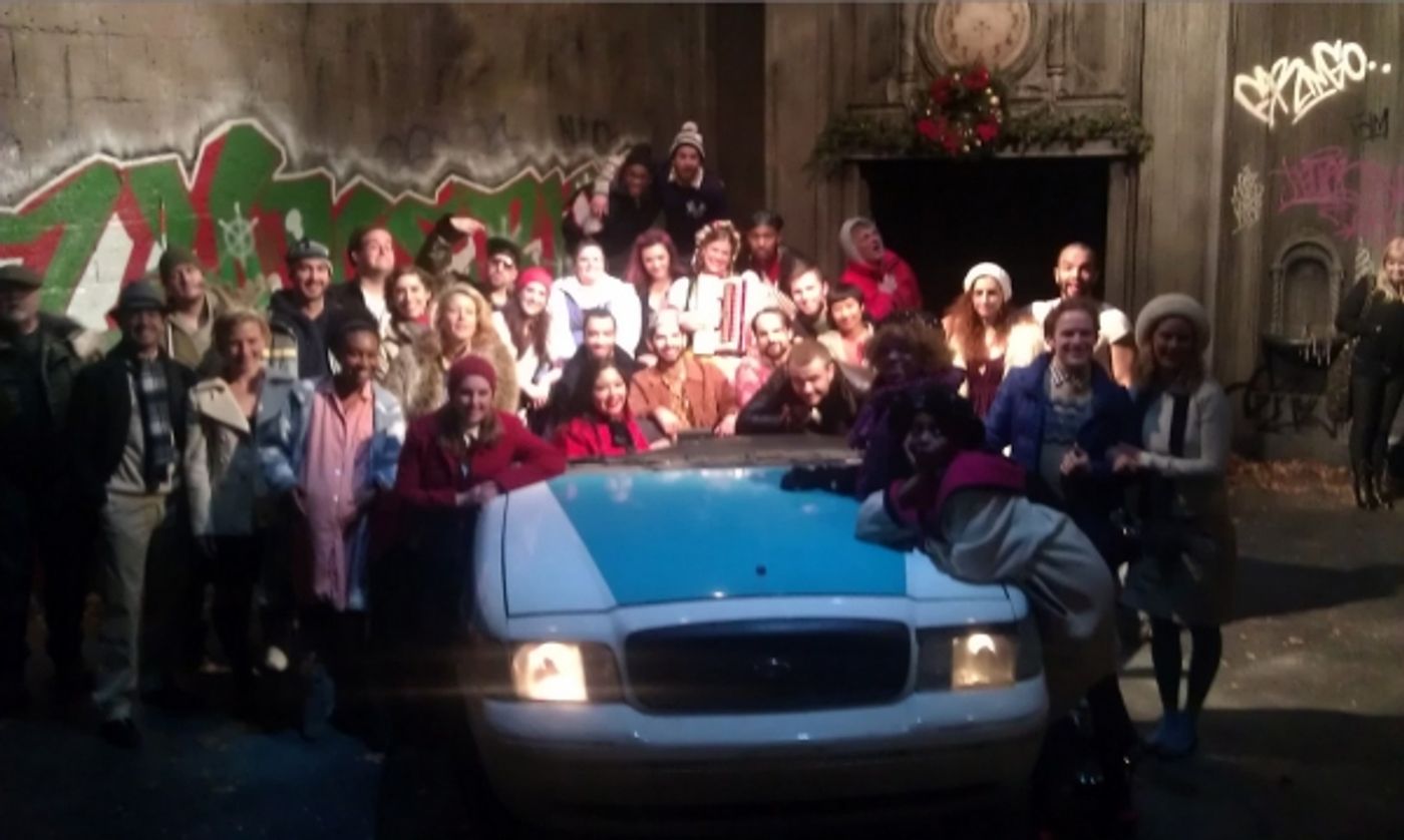 Photo Flash: Saturday Intermission Pics, Nov 24, Part 2 - EVITA's Max von Essen Bares All and More!  Image