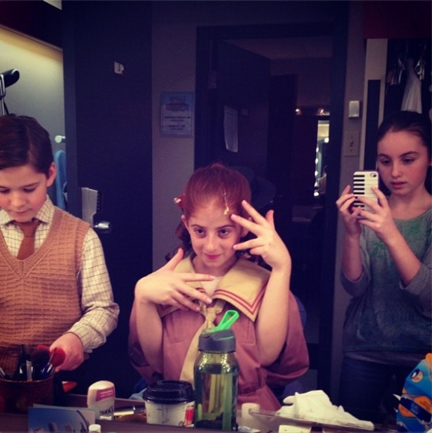 Photo Flash: Saturday Intermission Pics, Nov 24, Part 2 - EVITA's Max von Essen Bares All and More!  Image