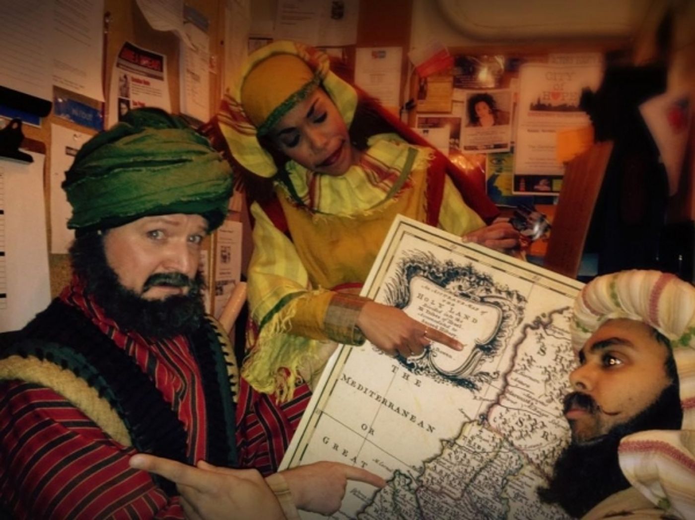 Photo Flash: Saturday Intermission Pics, Nov 24, Part 2 - EVITA's Max von Essen Bares All and More!  Image