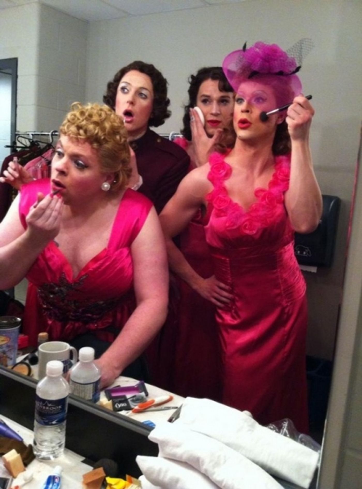 Photo Flash: Saturday Intermission Pics, Nov 24, Part 2 - EVITA's Max von Essen Bares All and More!  Image