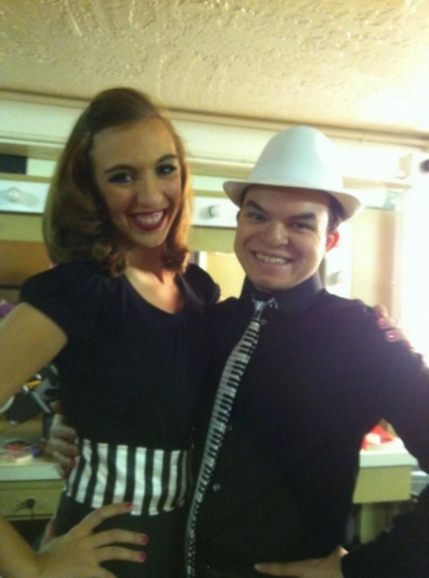 Photo Flash: Saturday Intermission Pics, Nov 24, Part 2 - EVITA's Max von Essen Bares All and More!  Image