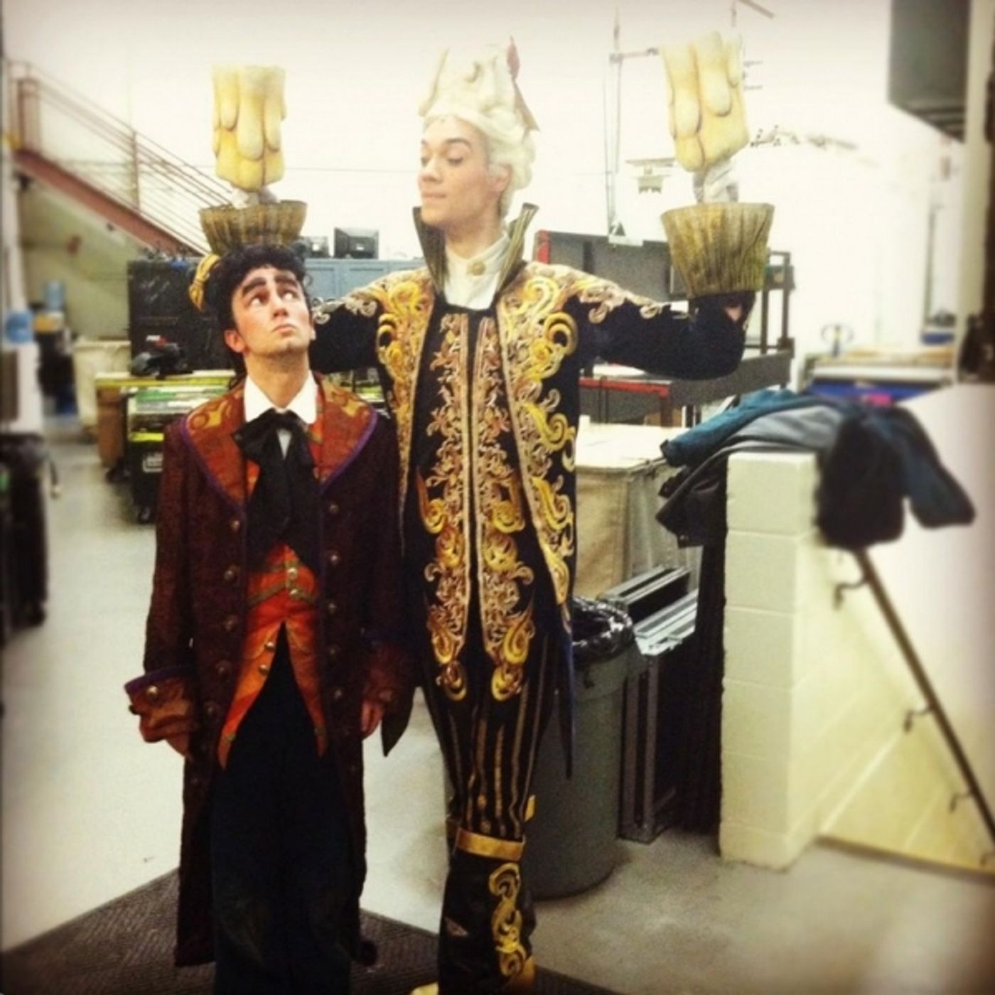 Photo Flash: Saturday Intermission Pics, Nov 24, Part 2 - EVITA's Max von Essen Bares All and More!  Image