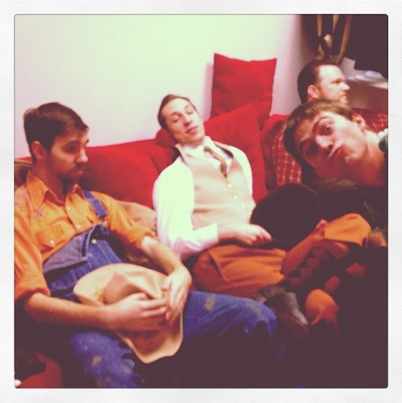 Photo Flash: Saturday Intermission Pics, Nov 24, Part 2 - EVITA's Max von Essen Bares All and More!  Image