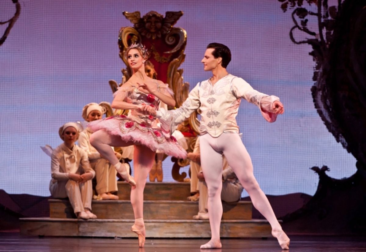 Ballet: The Nutcracker Choreographer: Ben Stevenson Dancers: Simon Ball, Melissa Hough at 