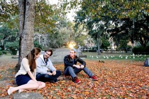 Matthew Janisse as Dan, Katie Bottomley as Katie, and Tanner Lane as Ryan Photo