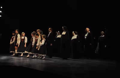 The von Trapp Children-Chelsea Morgan Stock, Sean McManus, Maya Fortgang, Hunter A. K Photo