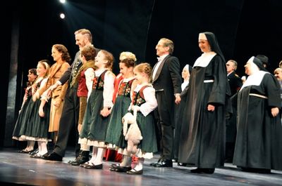 Ben Davis and Elana Shaddow with The von Trapp Children-Chelsea Morgan Stock, Sean Mc Photo