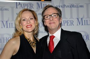 Donna English and Edward Hibbert Photo