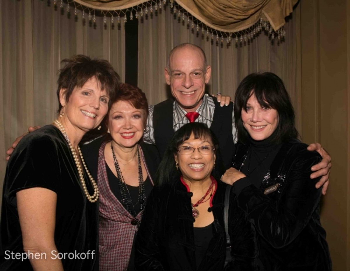 Lucie Arnaz, Donna McKechnie, Michael Biagi, Baayork Lee, Michele Lee at 