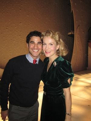 Darren Criss and Erin Dilly Photo