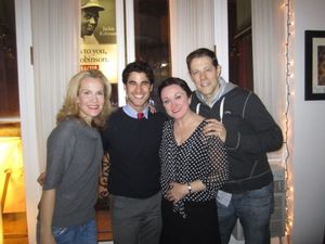 Erin Dilly, Darren Criss, Caroline O'Connor, and John Bolton Photo