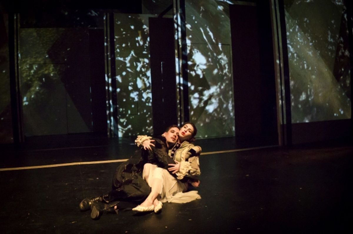 Brandon Olson and Kaylin Lee Clinton at 