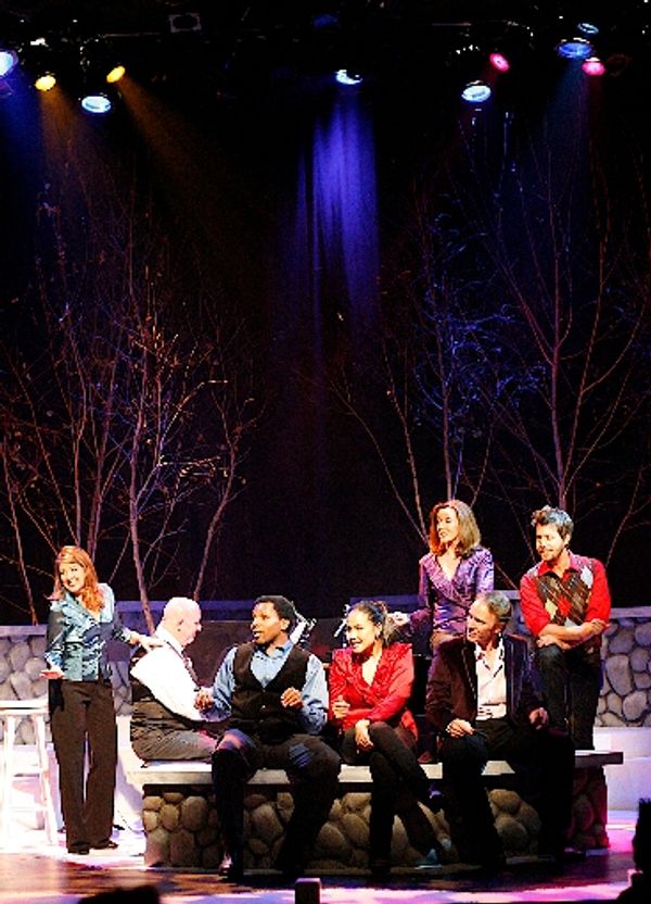 Dina Bennett (of Dina Deluxe and the Mood Swings), Musical Director Gerald Sternbach, Photo