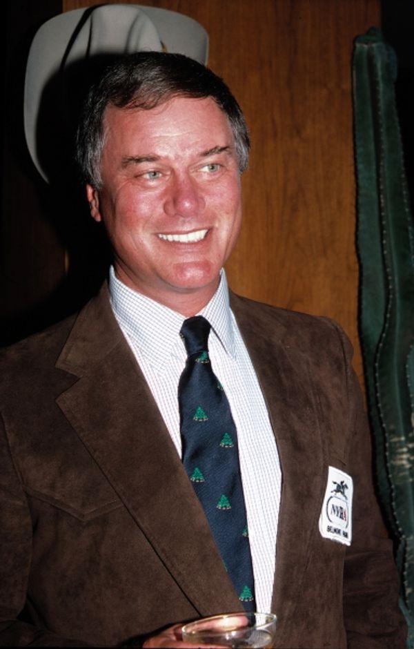 Larry Hagman in New York City September 1980.  Photo