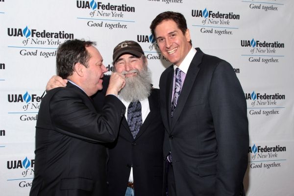 James L. Nederlander, Michael David, Nick Scandalios Photo