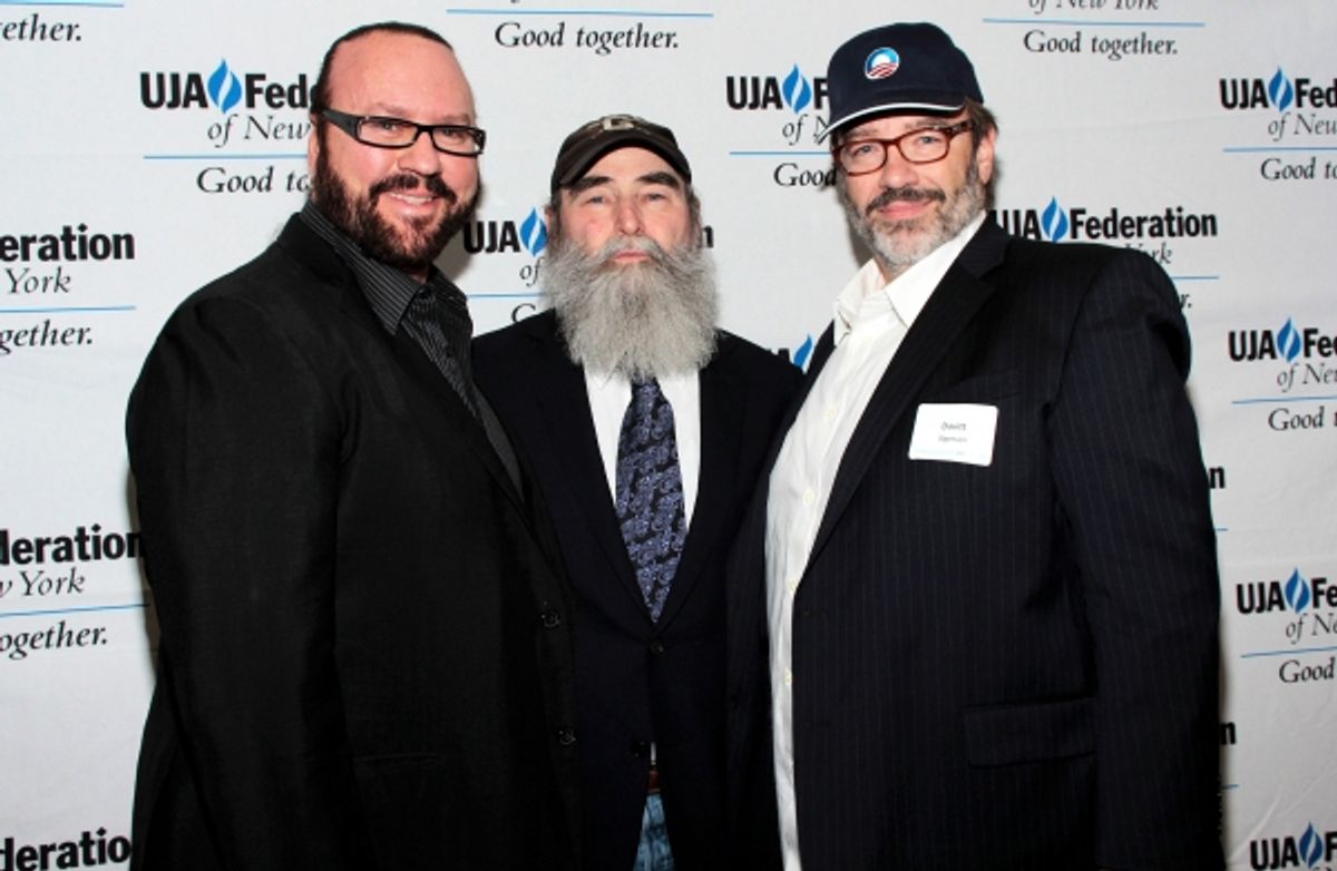 Desmond Child, Michael David, Davitt Sigerson at 