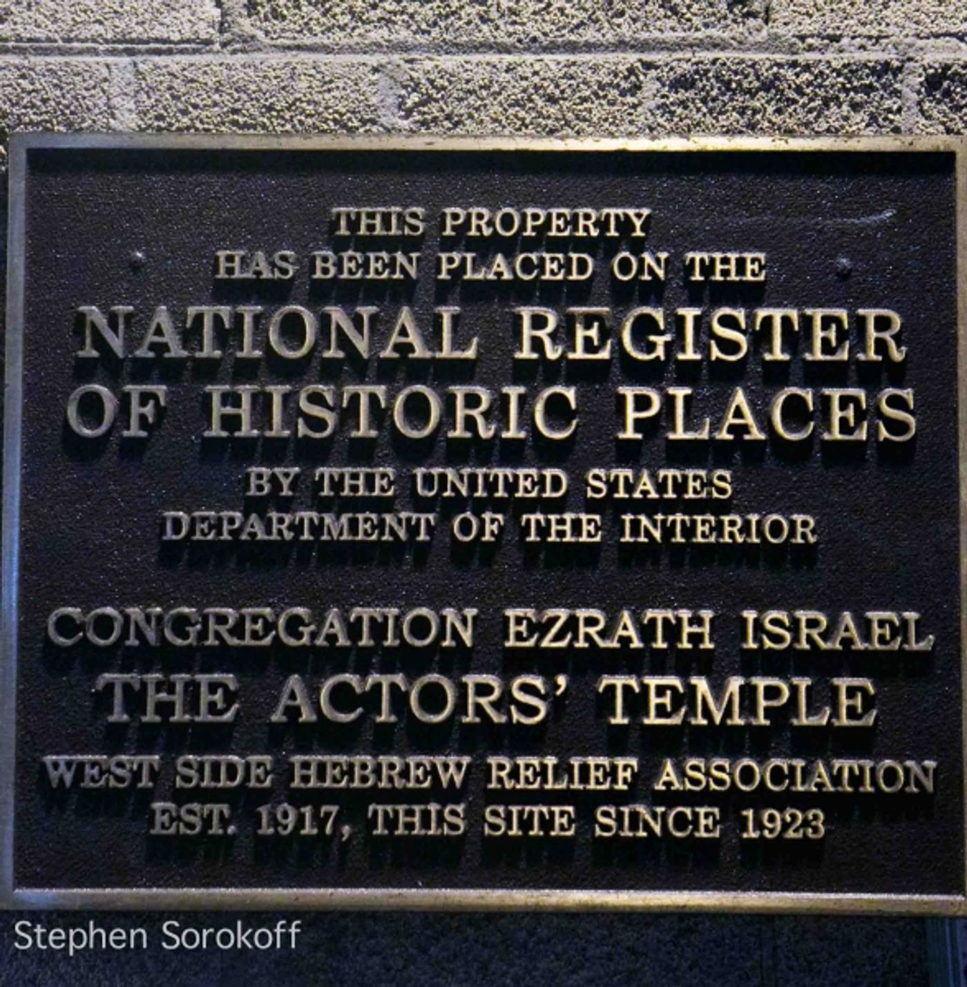 Photo Coverage: Jackie Hoffman, Tony Sheldon, and More Take Part in Actors Temple Benefit  Image