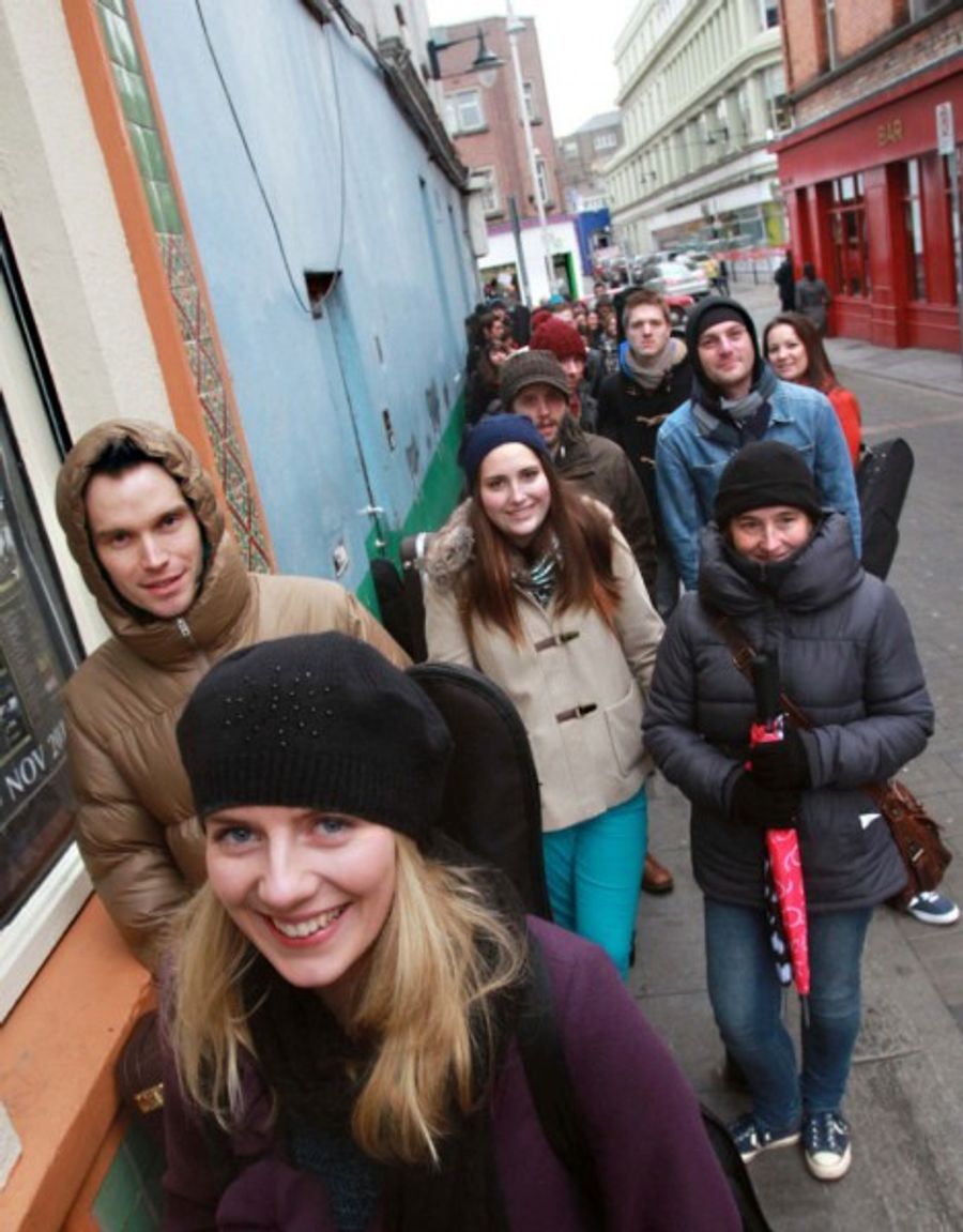 Photo Coverage: Auditions for West End ONCE - Opens Spring 2013! Image