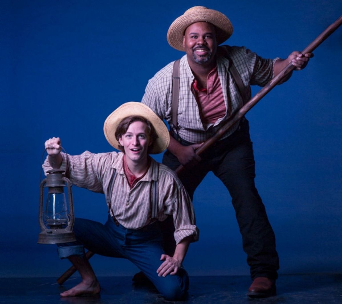 Alex Goley and James Monroe Iglehart at 