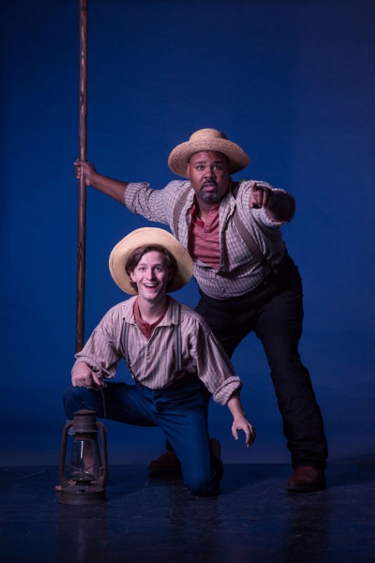 Alex Goley and James Monroe Iglehart at 