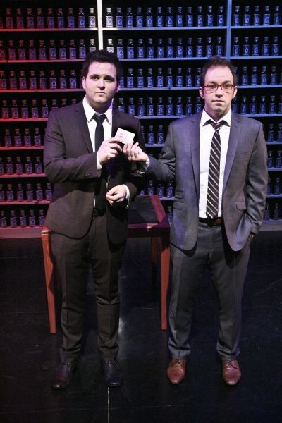Derek DelGaudio and Helder GuimarÃƒÂ£es Photo