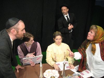 Josh Brassard, Tristan Rolfe, Kara Haupt, Hal Cohen, and Brenda Chandler Photo