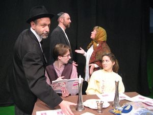 Hal Cohen, Tristan Rolfe, Josh Brassard, Brenda Chandler, and Kara Haupt @ BroadwayWorld Hal Cohen, Tristan Rolfe, Josh Brassard, Brenda Chandler, and Kara Haupt Photo