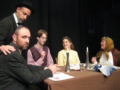 Hal Cohen, Josh Brassard, Tristan Rolfe, Kara Haupt, and Brenda Chandler Photo