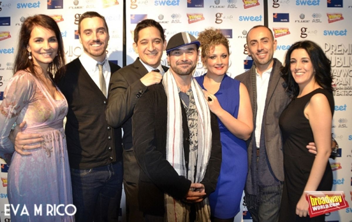 El equipo de Macabaret: Sonia Dorado, Jose Masegosa, Mario Quintero, Alberto Sanchez, Isabel Fonseca y Carolina  at 