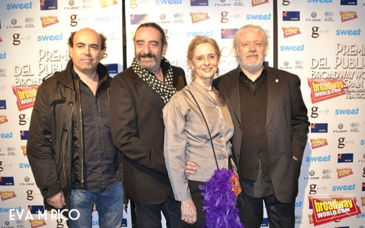 Paco Ariza, Vicky PeÃ'Â±a y acompaÃ'Â±ante y Mario Gas at 