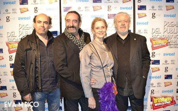 Paco Ariza, Vicky PeÃƒÂ±a y acompaÃƒÂ±ante y Mario Gas Photo