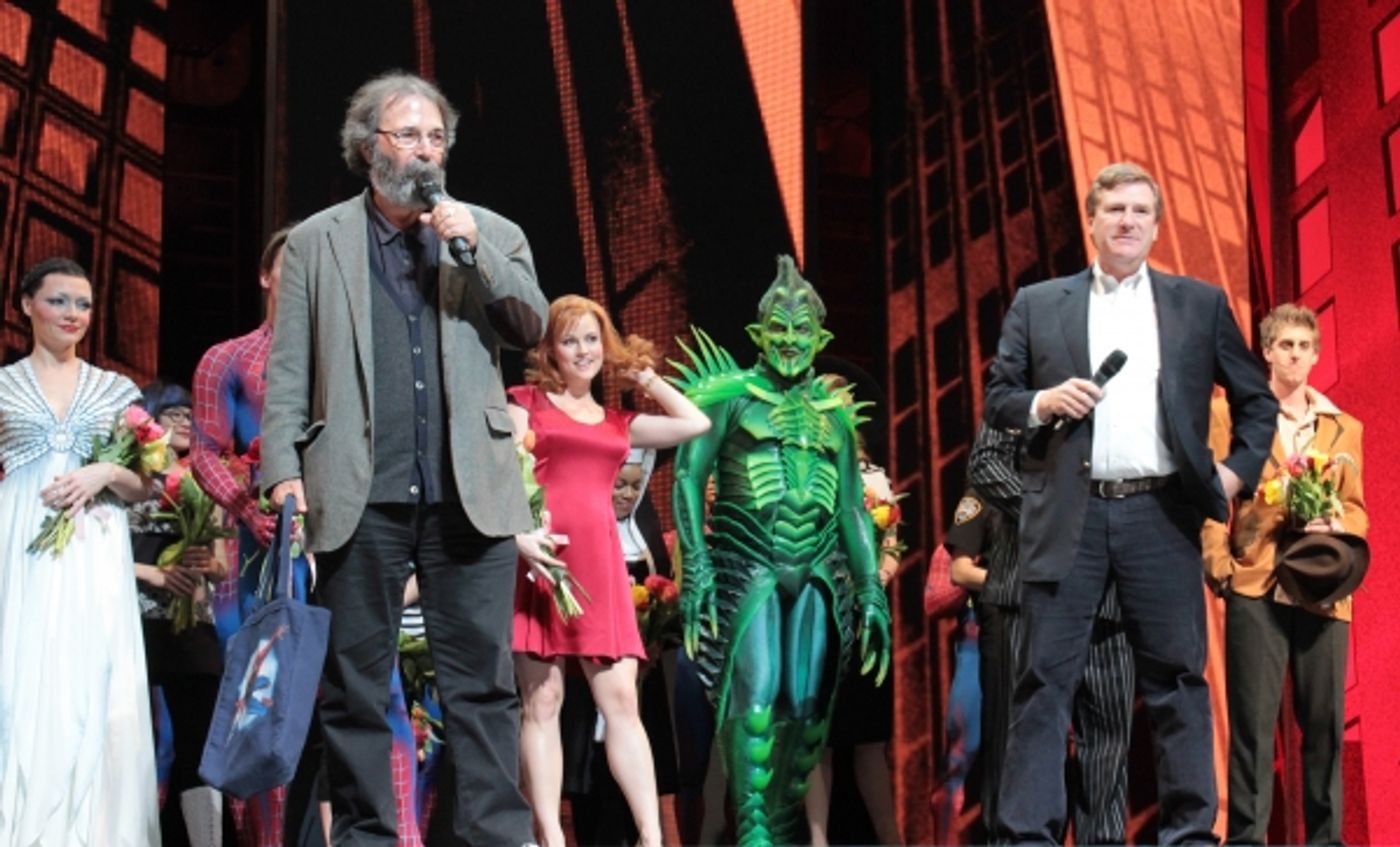 Photo Coverage: SPIDER-MAN Cast Celebrates 2 Years on Broadway!  Image