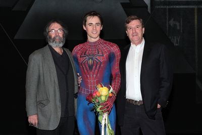 Michael Cohl, Reeve Carney, Jeremiah Harris Photo
