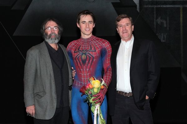 Michael Cohl, Reeve Carney, Jeremiah Harris Photo