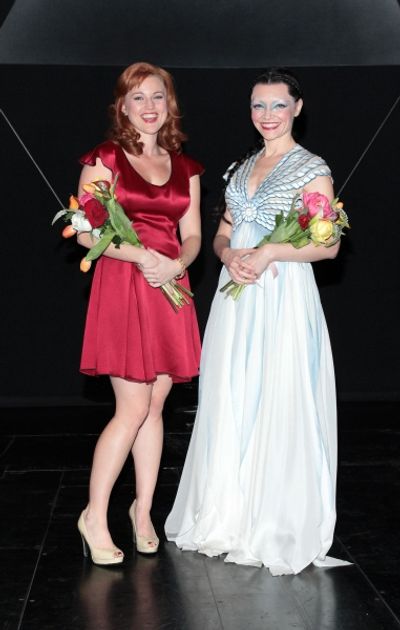 Rebecca Faulkenberry, Katrina Lenk Photo
