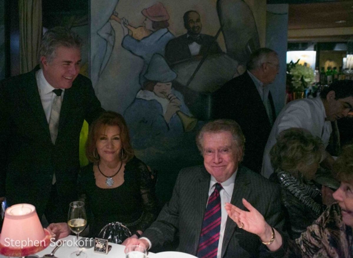 Steve Tyrell, Joy Philbin, Regis Philbin at 