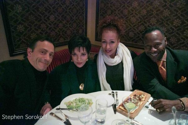 Lionel Casseroux, Liza Minnelli, Tamara Tunie, Gregory Generet Photo