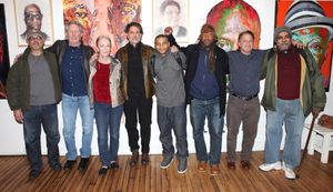 Bruce Kronenberg, Roger Waters, Kathleen Chalfant, Chris Sarandon, JD Williams, Curti Photo