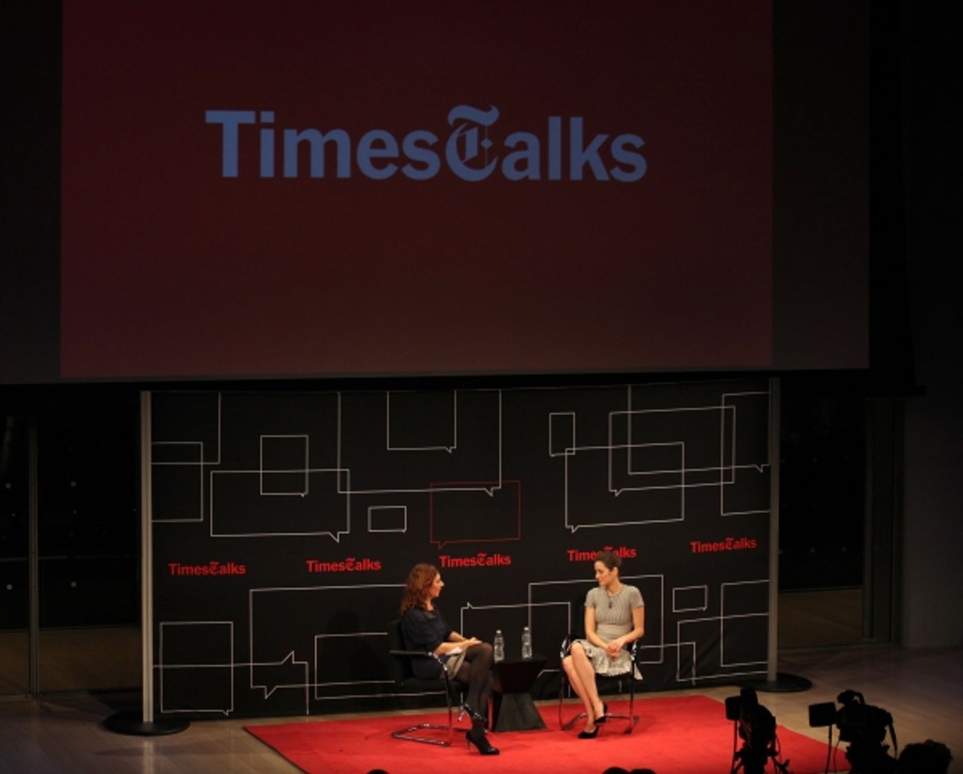 Photo Coverage: Marion Cotillard Visits TIMESTALKS!  Image
