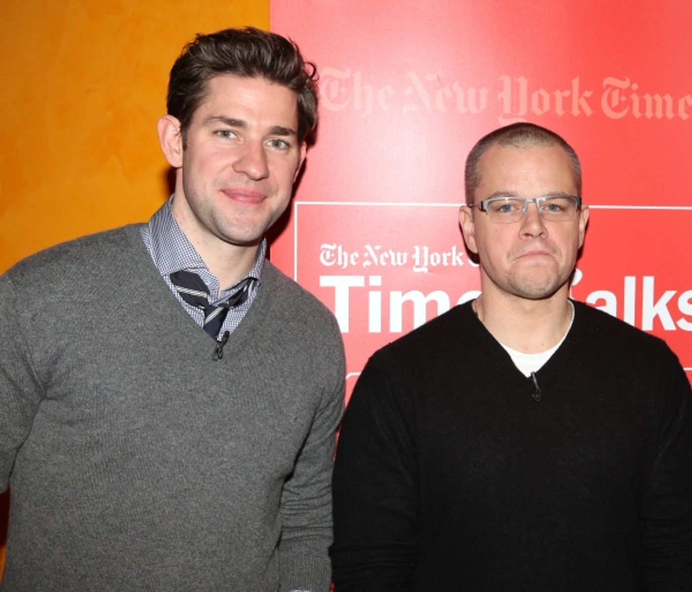 Photo Coverage: Matt Damon & Gus Van Sant Visit TIMESTALKS  Image