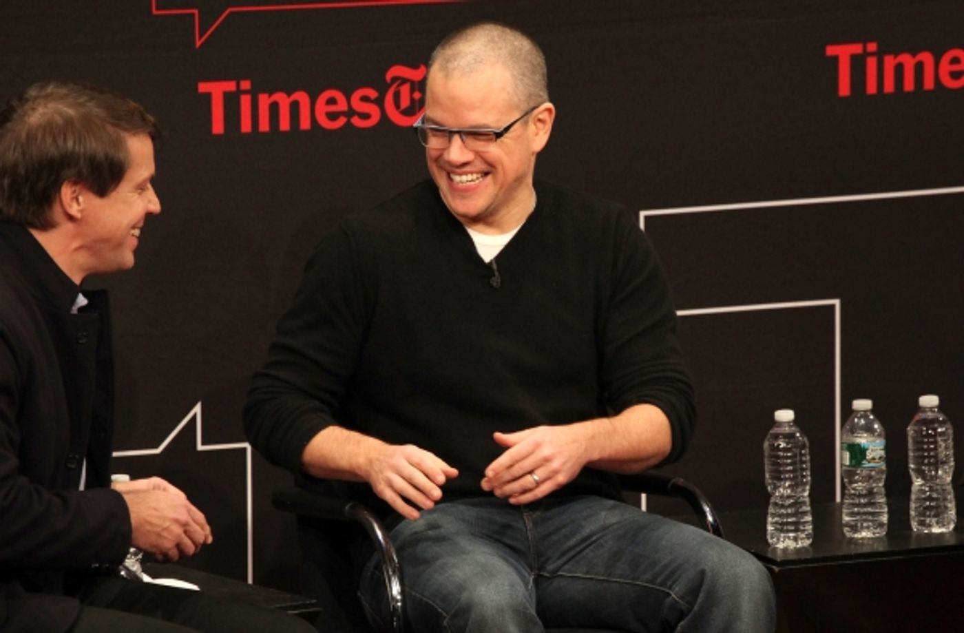 Photo Coverage: Matt Damon & Gus Van Sant Visit TIMESTALKS  Image