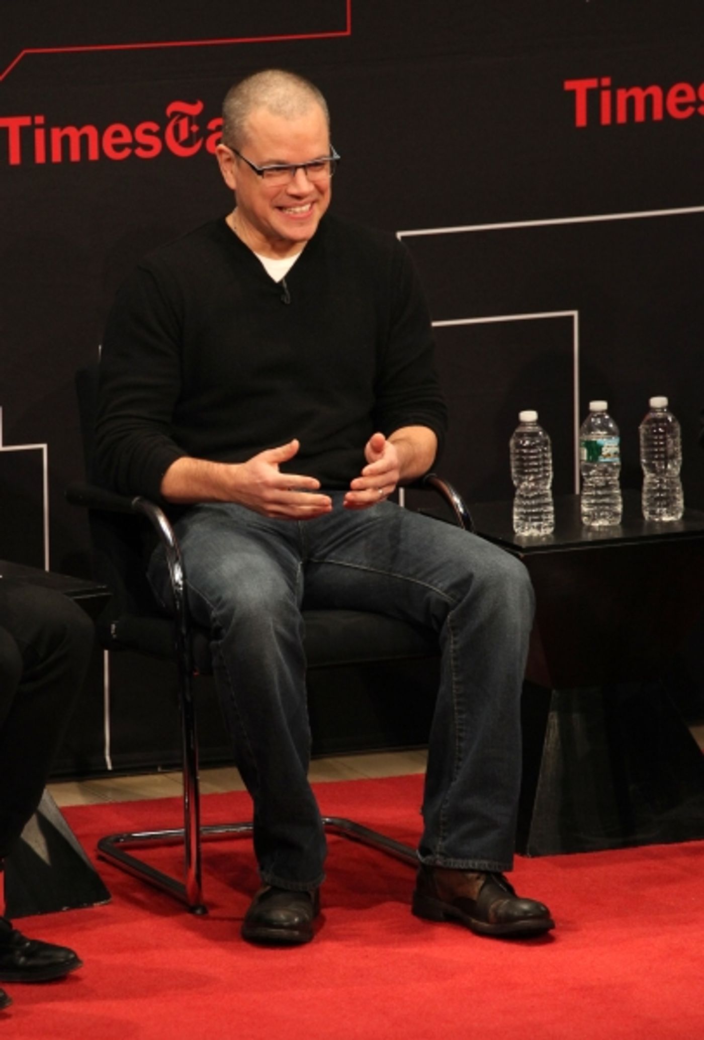Photo Coverage: Matt Damon & Gus Van Sant Visit TIMESTALKS  Image