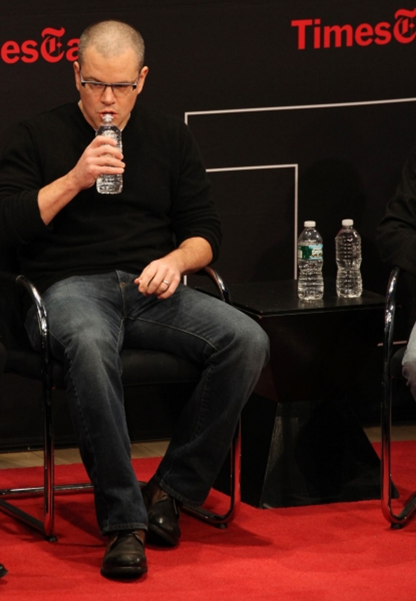 Photo Coverage: Matt Damon & Gus Van Sant Visit TIMESTALKS  Image