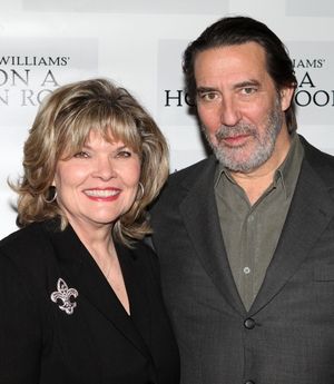 Debra Monk & Ciaran Hinds @ BroadwayWorld Debra Monk & Ciaran Hinds Photo