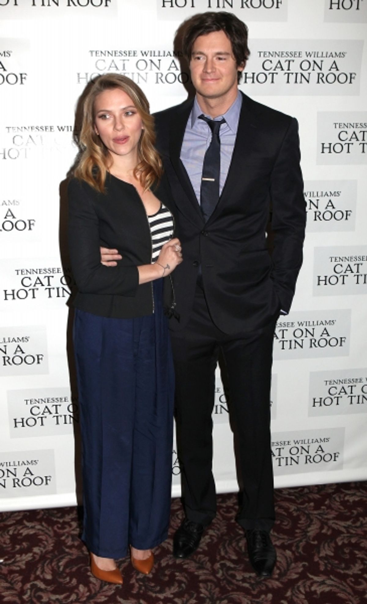 Scarlett Johansson & Benjamin Walker at 